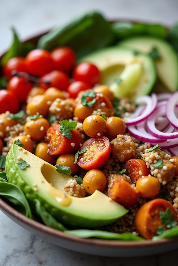nutritious customizable buddha bowl