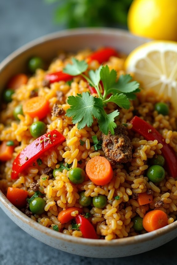 nutritious indian lentil rice