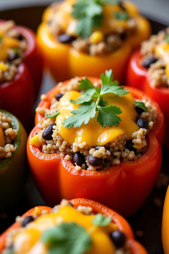 nutritious stuffed bell peppers