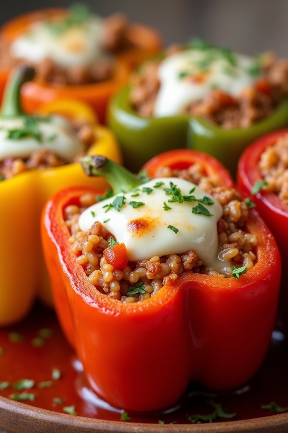 nutritious stuffed bell peppers