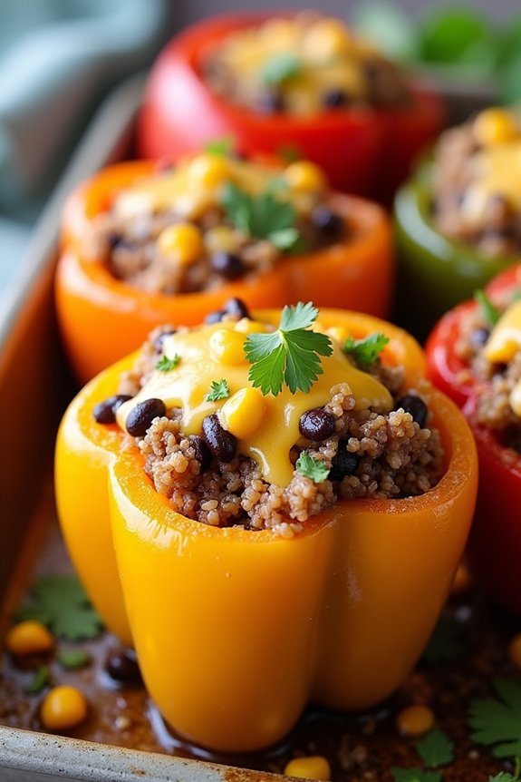 nutritious stuffed bell peppers