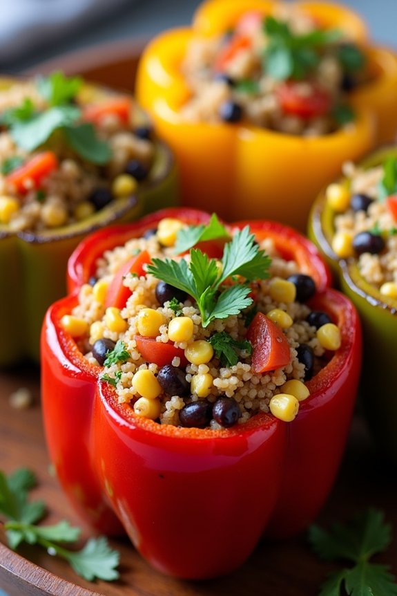 nutritious stuffed bell peppers