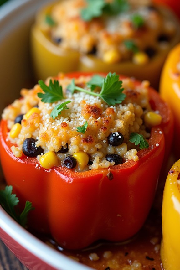 nutritious stuffed bell peppers