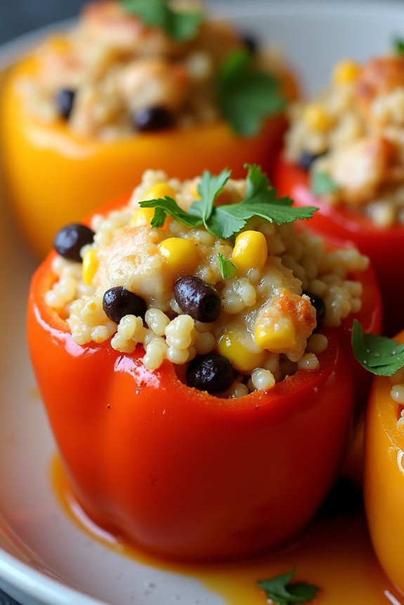 nutritious stuffed bell peppers