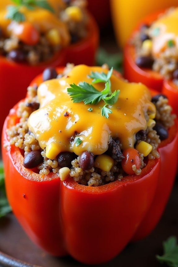 nutritious stuffed bell peppers