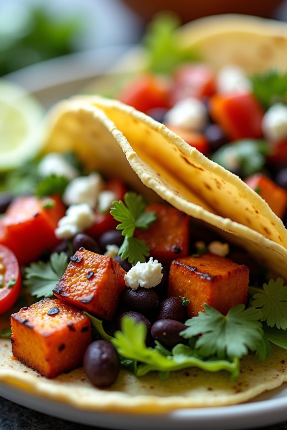 nutritious sweet potato tacos