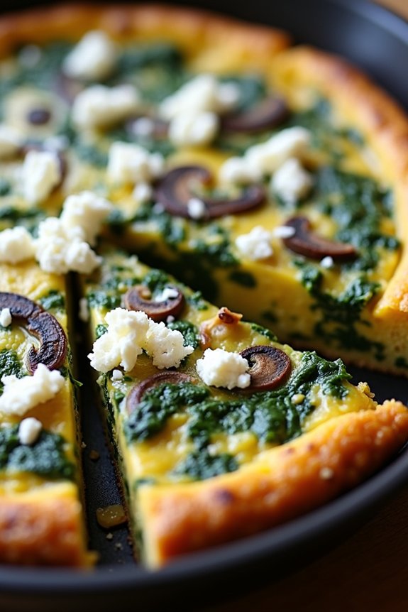 nutritious veggie packed frittata