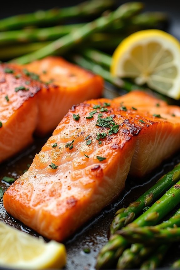 one pan salmon dinner
