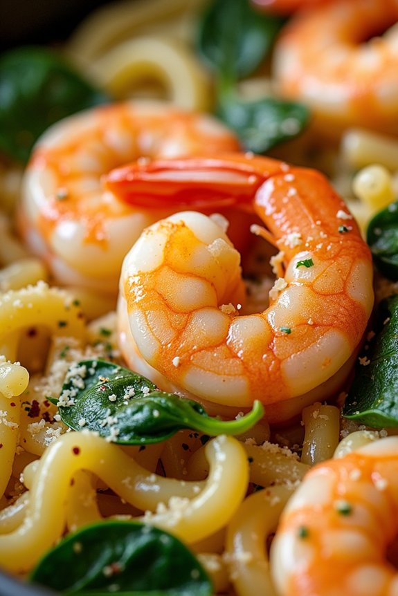 one pot garlic shrimp