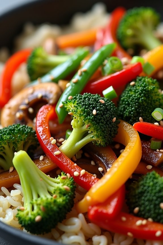 quick and easy veggie stir fry