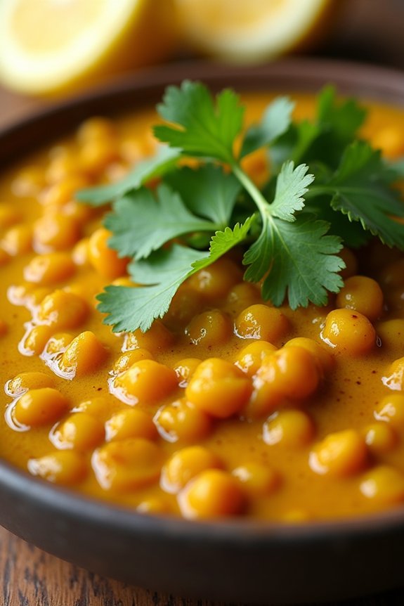 quick and healthy lentil curry