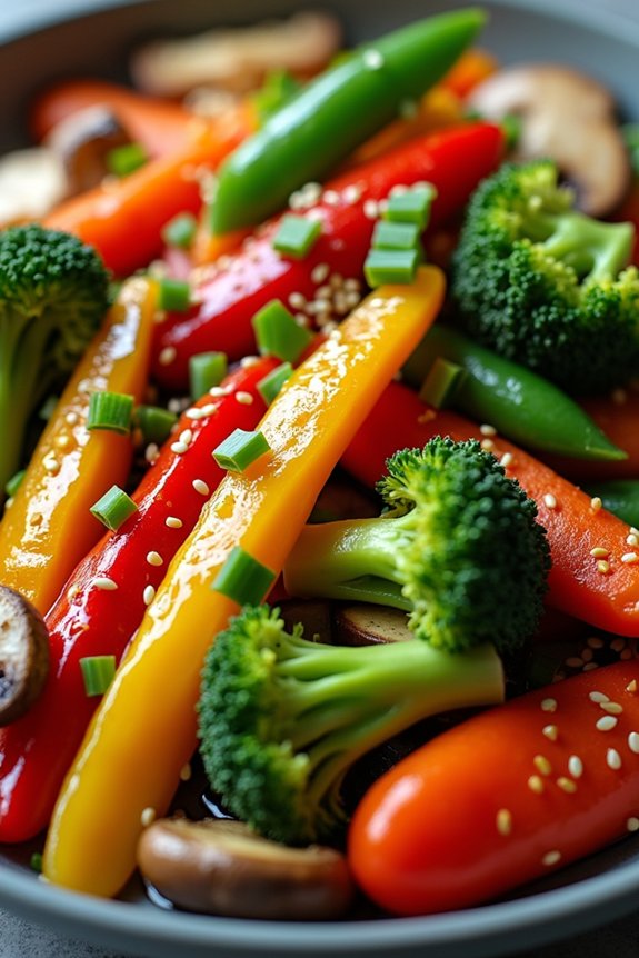 quick and healthy veggie stir fry