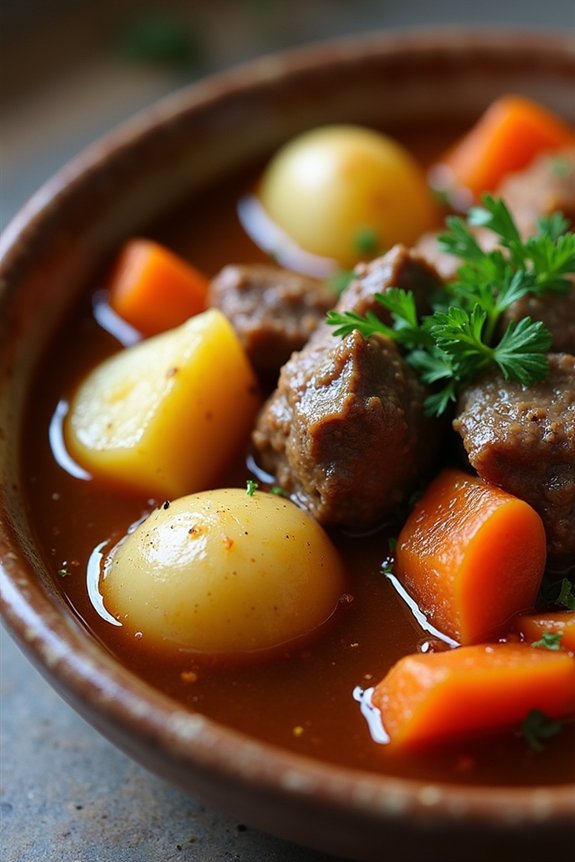 slow cooked lamb stew recipe