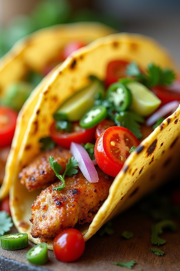 spicy chicken tacos recipe