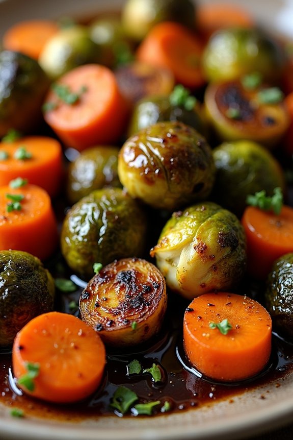 tangy roasted vegetable dish