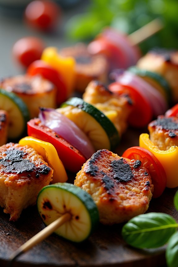 toddler friendly chicken skewers