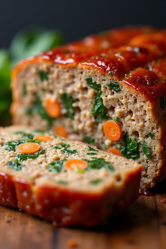 veggie packed turkey meatloaf recipe