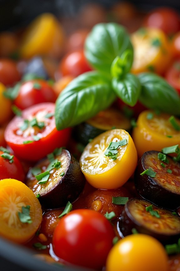 vibrant nutritious vegetable medley