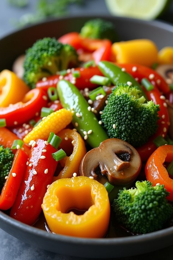 vibrant vegetable stir fry recipe
