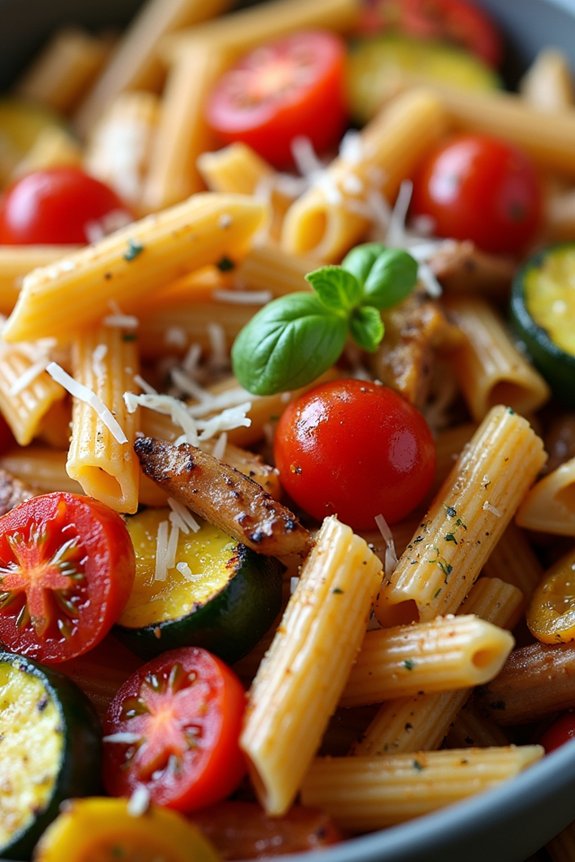 whole wheat penne pasta