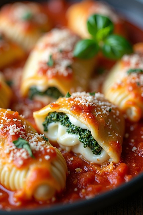 wholesome stuffed pasta shells