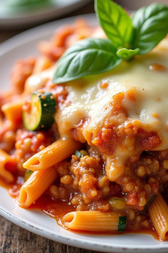wholesome turkey zucchini bake