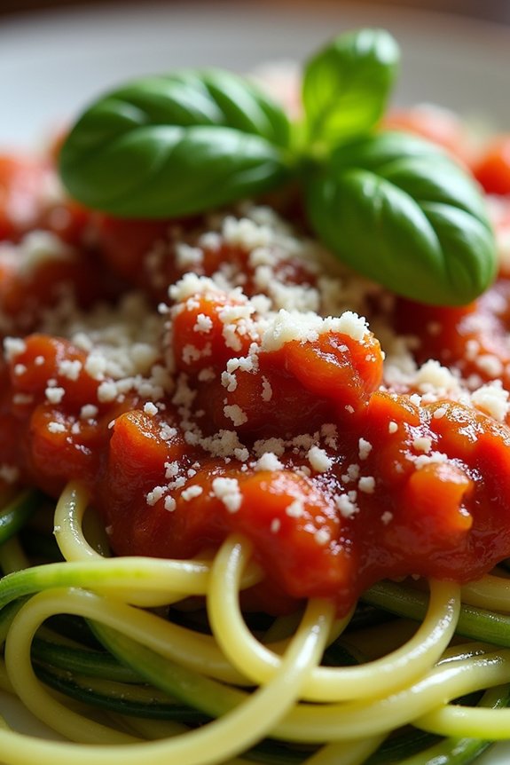zucchini noodle spaghetti recipe