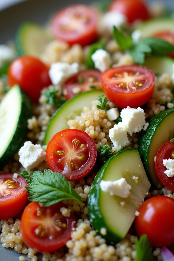 zucchini quinoa salad recipe