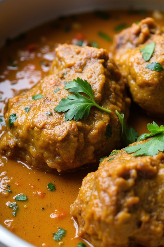 aromatic tender lamb curry