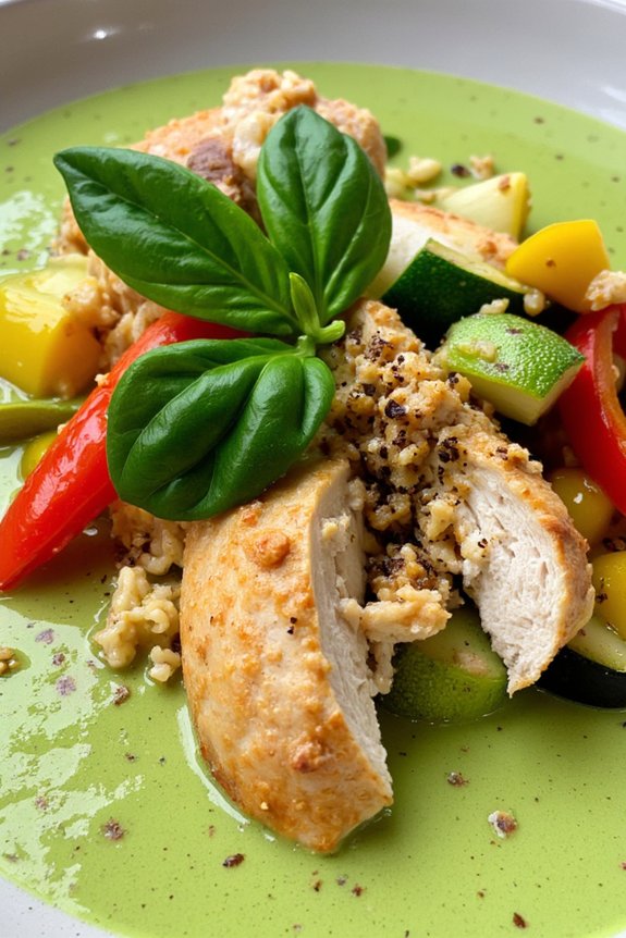 aromatic thai chicken curry