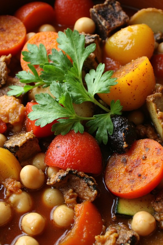 aromatic vegetarian comfort stew