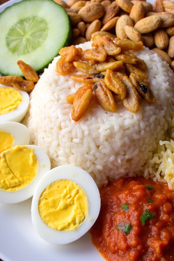 authentic malaysian coconut rice