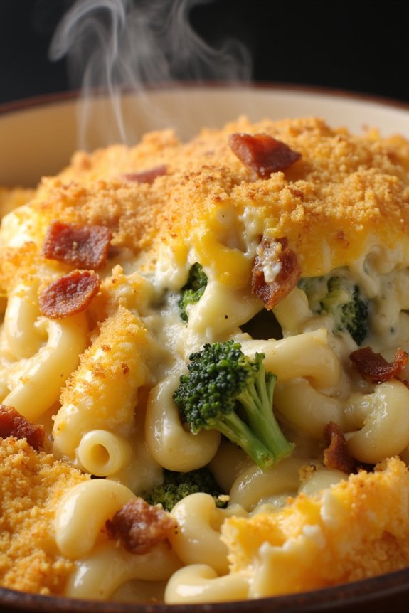 bacon and broccoli comfort dish