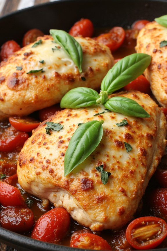baked chicken with sun dried tomatoes
