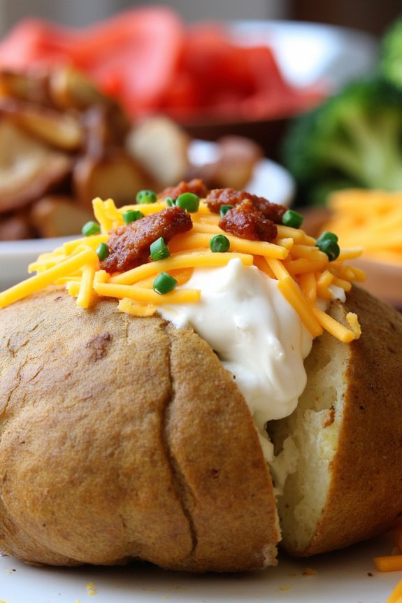 baked potato customization bar