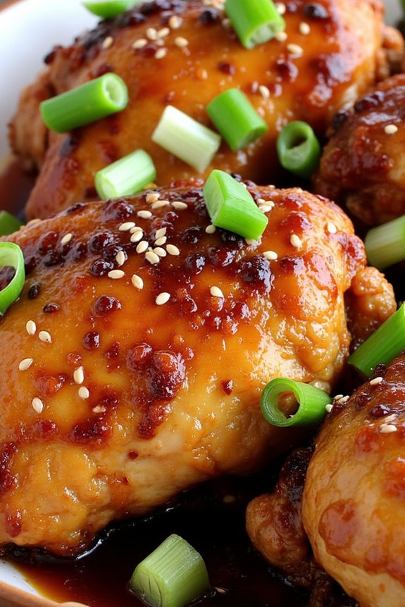 baked teriyaki chicken thighs