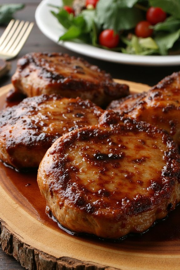 balsamic glazed low carb dinner