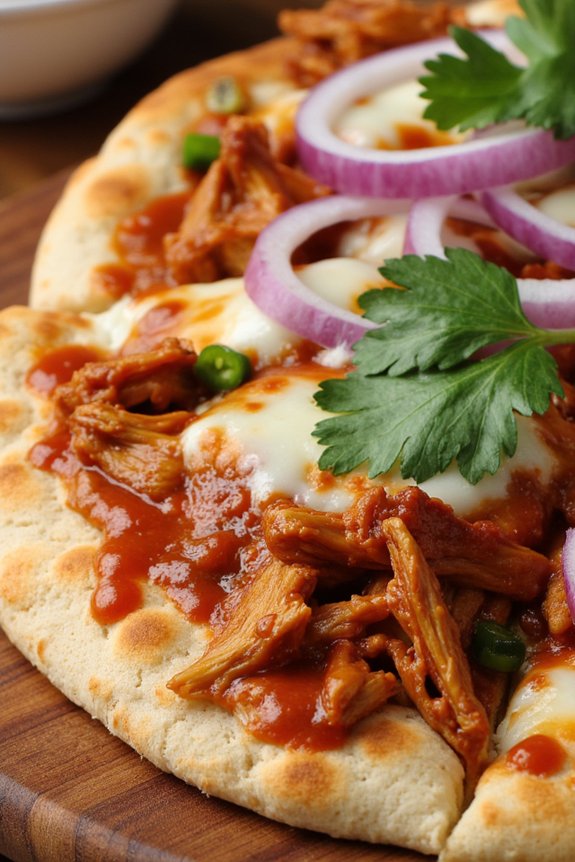 bbq chicken flatbread recipe