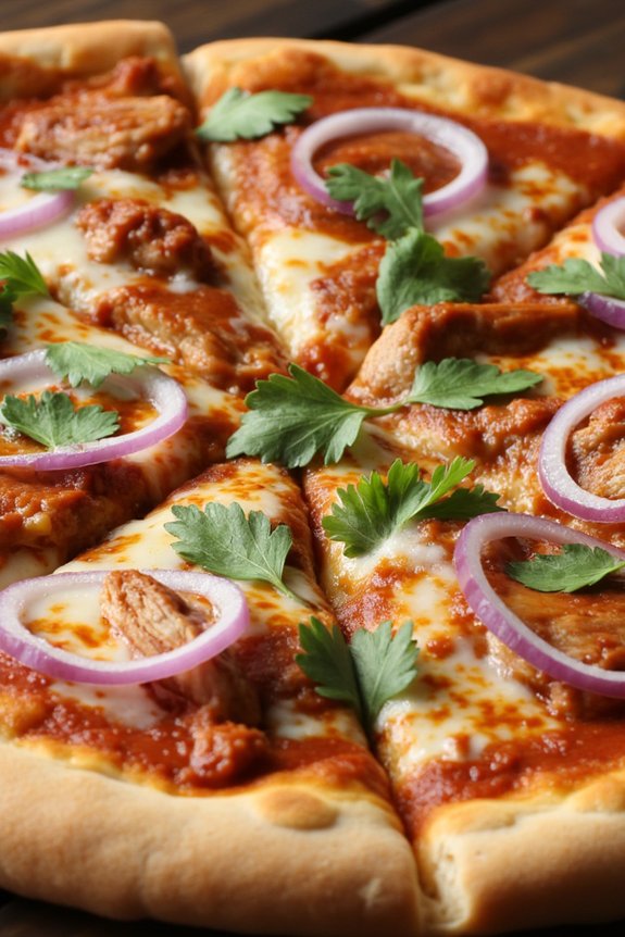 bbq chicken pizza delight