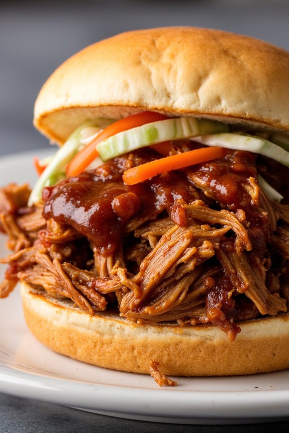 bbq pulled pork sandwiches recipe