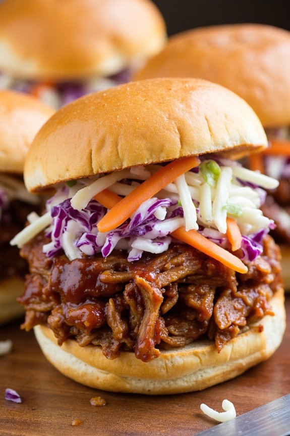 bbq pulled pork sliders recipe