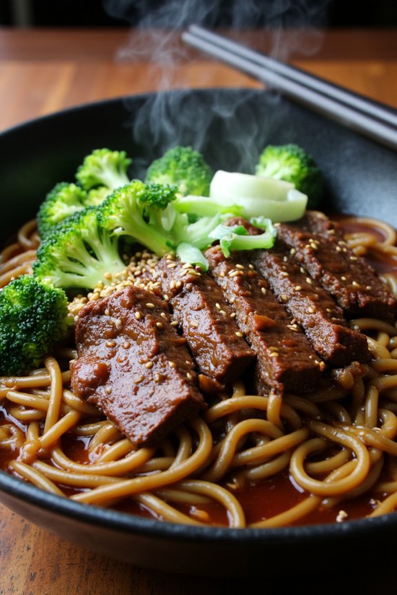 beef and broccoli soba recipe