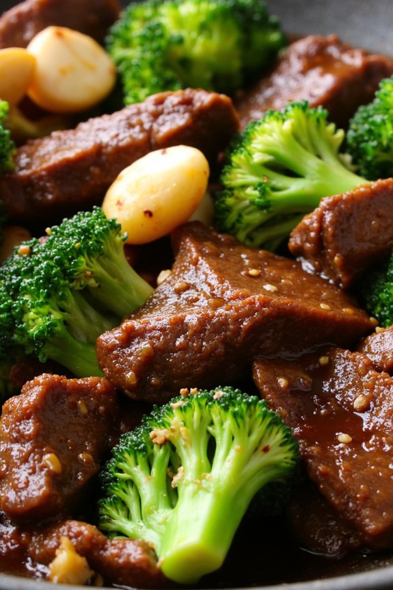 beef and broccoli stir fry