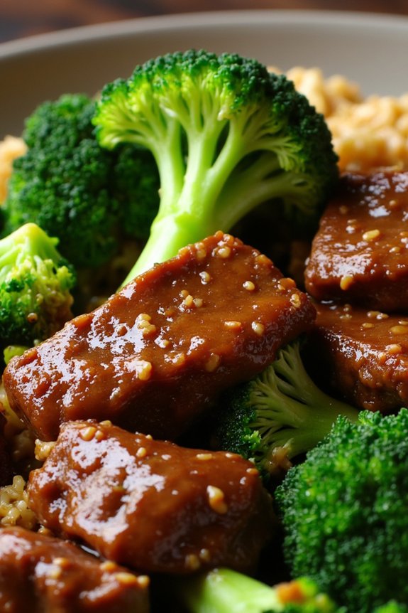 beef and broccoli stir fry