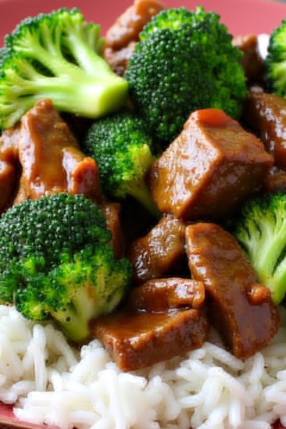 beef and broccoli stir fry