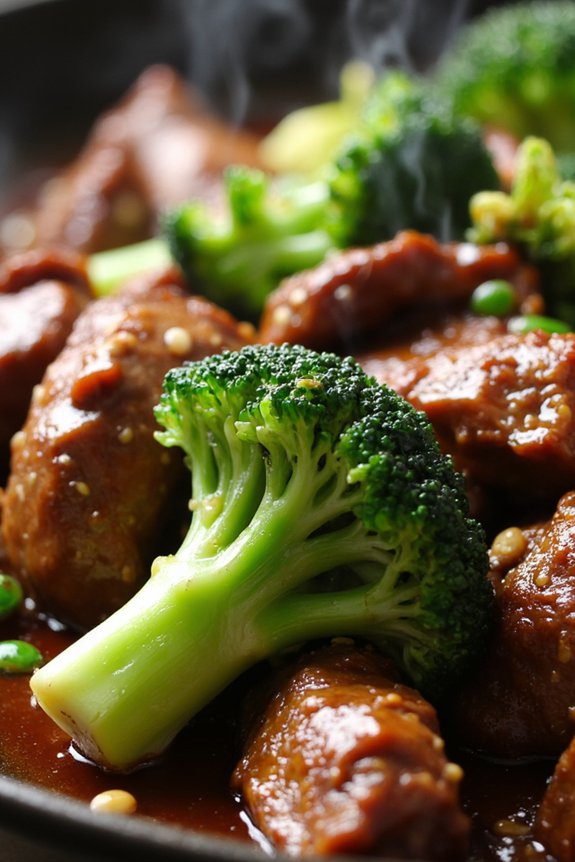 beef and broccoli stir fry
