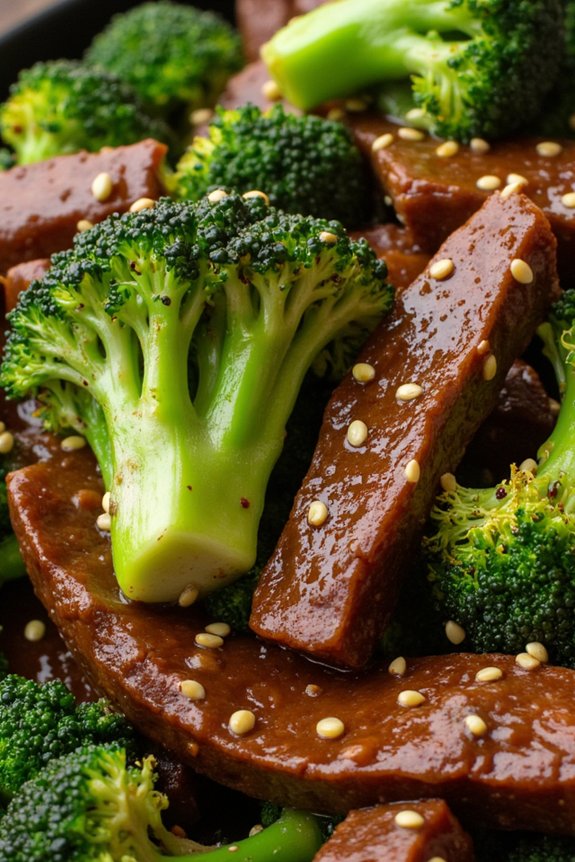 beef and broccoli stir fry