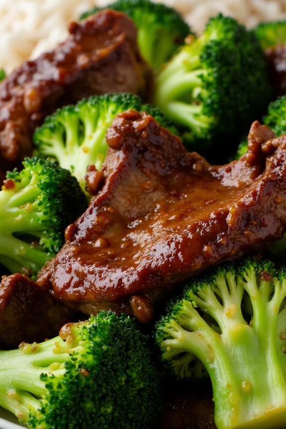 beef stir fry with broccoli
