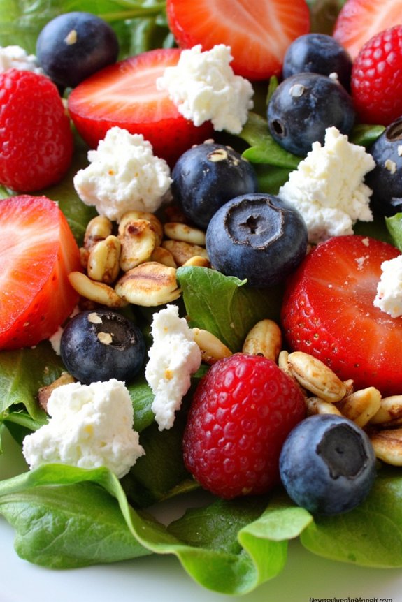 berry goat cheese delight