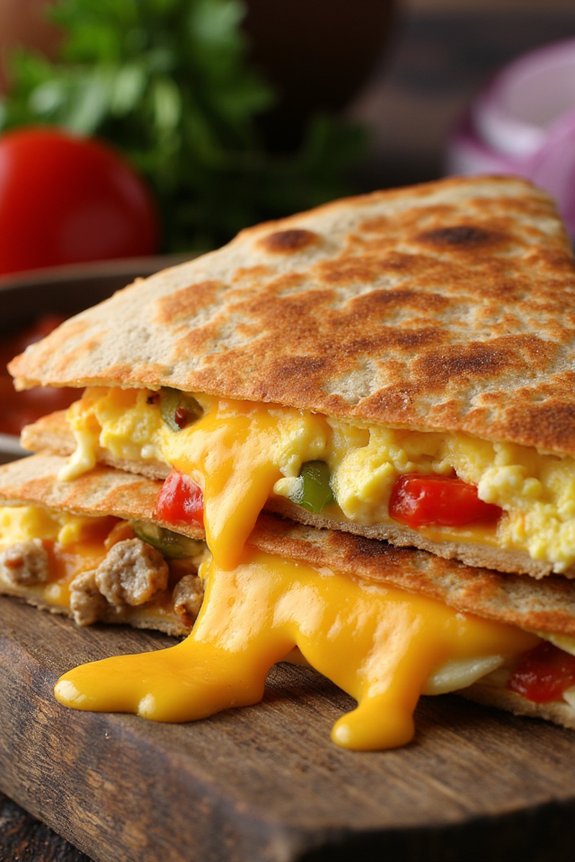 breakfast quesadilla dinner recipe